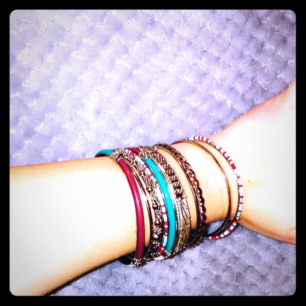 Amrita Singh Bracelet set.